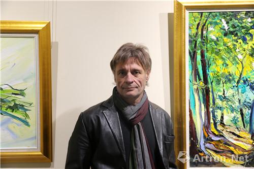 德尼·力巴油画展在苏州开幕：再现普罗旺斯的树与风
