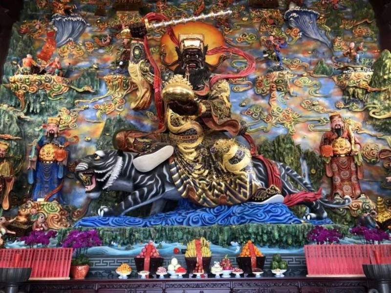 上海财神庙举行戊戌年财神圣诞盛大典礼活动
