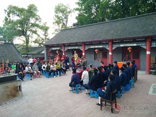 吉林通化玉皇阁成功举行戊戌年四月十八传统庙会