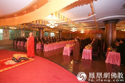 普陀山佛教协会举办观音七法会 300余人参加_法会-佛教-观音-和尚-普陀山