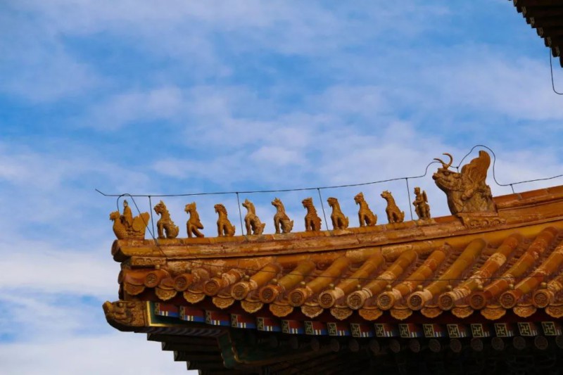 中国屋脊上的神兽-你该知道他们的名字了_屋脊-太和殿-神兽-中国-建筑