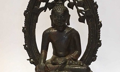 失窃57年后，一座12世纪铜制佛像被英国警方交还印度_印度-英国-铜像-佛像-失窃