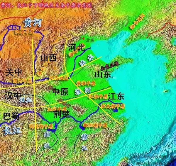 九州：中国地图里的暗藏天机_关中-中原-汉中-山西-河北