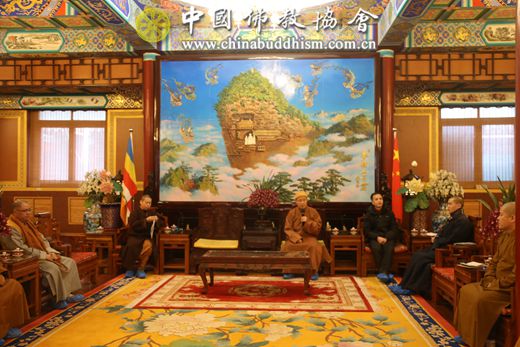 中国佛教协会在京直属寺院《佛教教职人员证》颁发仪式在北京广济寺举行_佛教-教职-人员-长顺-仪式